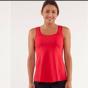 NWT Lululemon Run: Speed Squad Tank - Currant